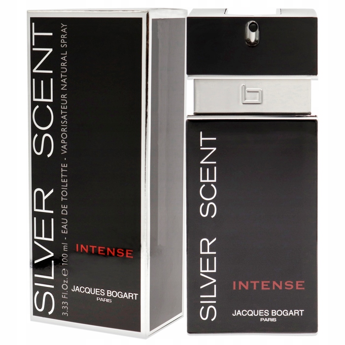 Чоловіча туалетна вода Jacques Bogart Silver Scent Intense, 100 мл
