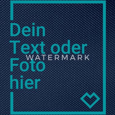 Персоналізована бананка від Spreadshirt: створіть свій дизайн з фото або текстом, колір Navy, One Size