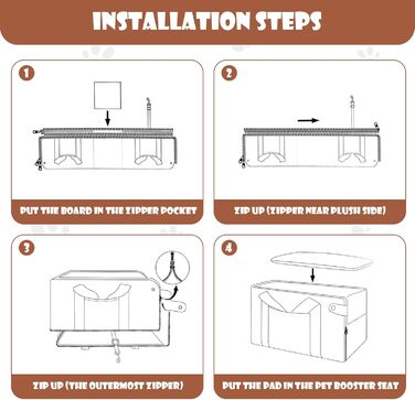 Автокрісло для собак та котів з консоллю: знімне, миється, підходить для подорожей (до 6.1 кг)