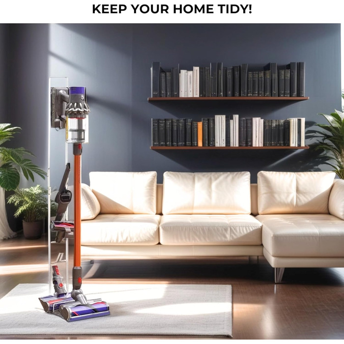 Підставка для пилососів Dyson: V15, V12, V11, V10, V8, V7, V6, DC58, DC59, DC62, DC74. Органайзер та рамка для зберігання. Модель S9313