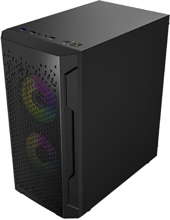 Корпус для комп'ютера Logic Concept Aramis AGRB Mini Tower, чорний
