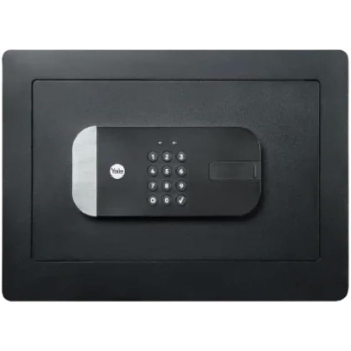 Сейф Yale YSEB400EG1 електронний з LCD-дисплеєм, сталевий, 38.5л, захист від взлому, офісний сейф