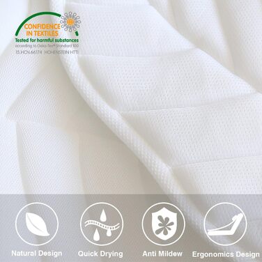 Bathtub Pillow Full Body Bath Pillow Cushion - Bathtub Mat with Headrest Supports Neck, Back and Legs - Hanging Hooks for Quick Drying Home Spa