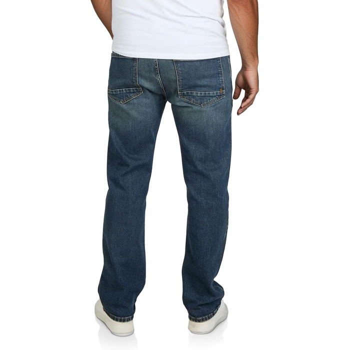 Чоловічі джинси Riverso Eddy Regular Fit Stretch Denim сині/чорні, розміри 29-40