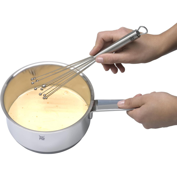 Набір міксерів WMF Profi Plus: вінчик та вінчик для збивання, 27 см, Cromargan® нержавіюча сталь, нержавіюча сталь, матова поверхня