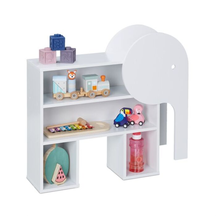 Relaxdays Children's Shelf Elephant