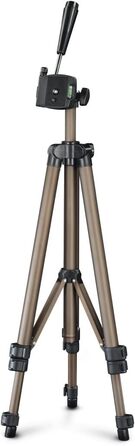 Легкий штатив-тринога Hama Star 05 106-3D з 3-позиційною головкою, розкладна висота 42-125 см, колір шампань
