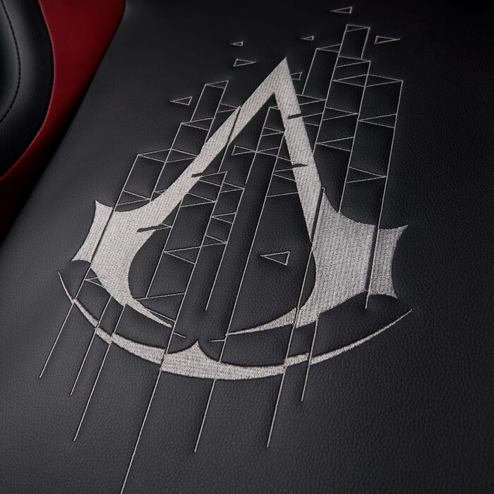 Ігрове крісло Subsonic Assassin's Creed, ергономічне, регульовані спинка та підлокітники, для дорослих, офіційна ліцензія