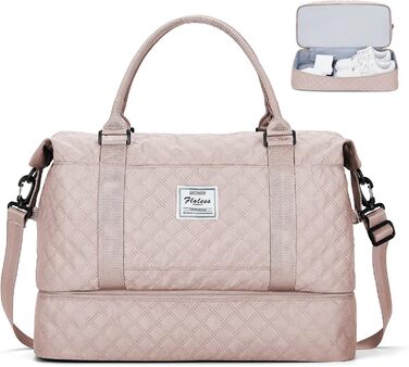 Спортивна сумка для подорожей жіноча Easyjet Handgepäck: водонепроникна, з відділенням для взуття, 47x37x22 см, 38L, A5-Бежева