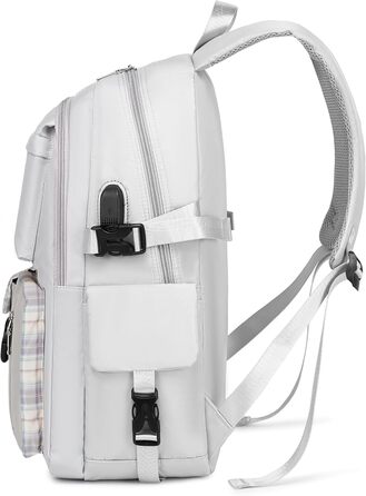 Жіночий рюкзак Acmebon для ноутбука, місткий, модний, сірий