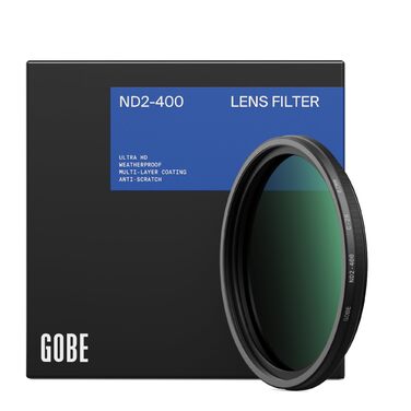 Варіабельний ND-фільтр Gobe 67mm ND2-400 (1-8.6 Stop) Pro – нейтральний фільтр для фотографії
