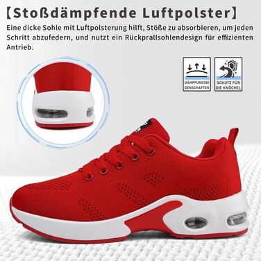 Жіночі кросівки для бігу та ходьби: спортивні, дихаючі, з ортопедичною підтримкою, підошва з повітряною подушкою, неслизькі, легкі, для залу та вулиці (Рожеві, 41 EU)