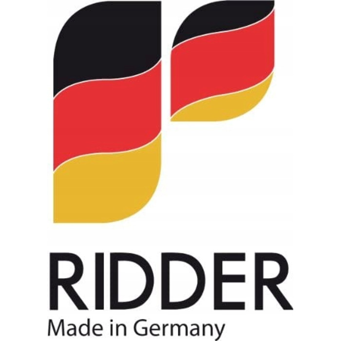 Протиковзний килимок Ridder, 38 см x 80 см, відтінки сірого та срібла