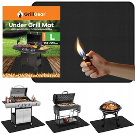 Килимок для гриля GrillGear, 152 x 101 см, 1 шт.
