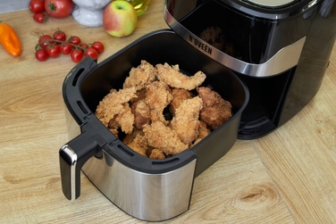 Аерофритюрниця Air Fryer X1 1600W: безмасляна фритюрниця, 8 програм, 6,5 л