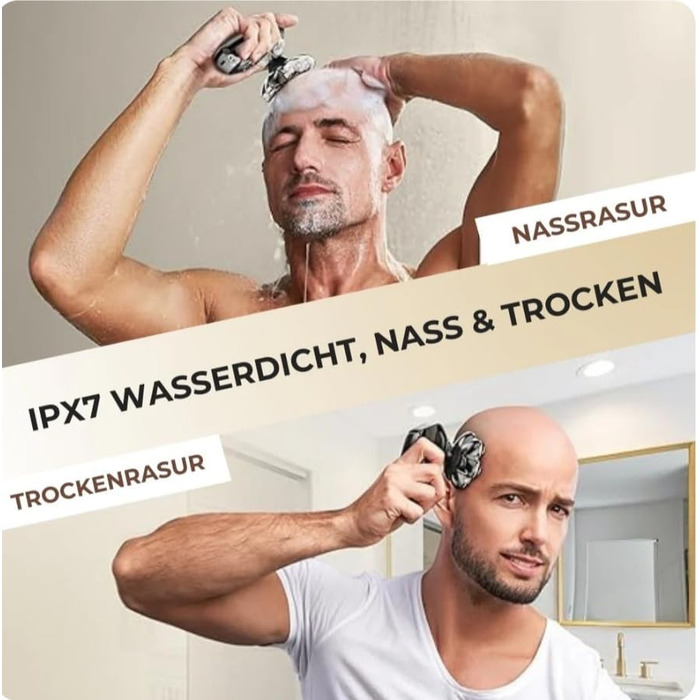 Електричний триммер для голови AngLink Beyerswerks IQ7 Pro (срібний) – швидкий ідеальний вигляд