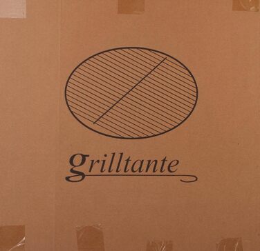 Решітка для гриля Grilltante Ø40 см нержавіюча сталь