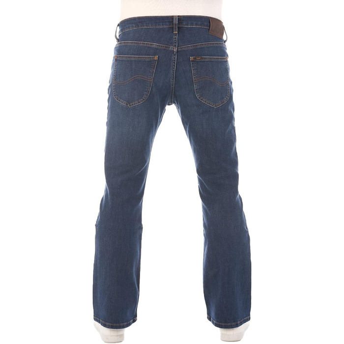 Чоловічі джинси Lee Bootcut Denver з еластаном, синій денім, розміри 32-46