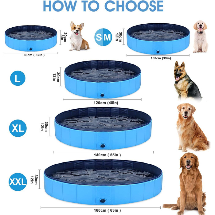 Dog Pool Inflatable Dog 55