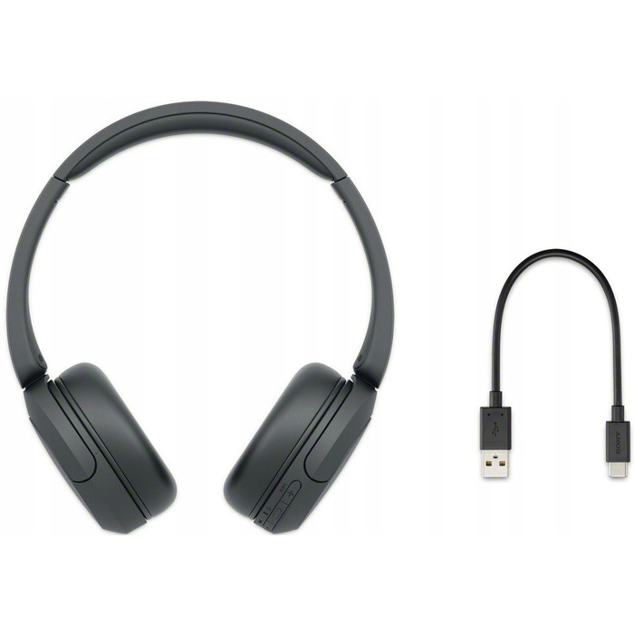 Бездротові навушники Sony WH-CH520 Bluetooth 5.2, чорні