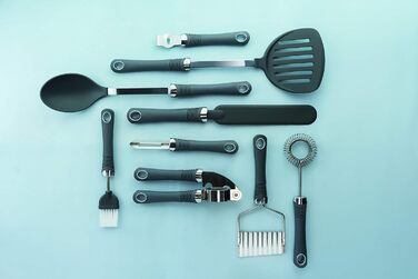 Відбійний молоток KitchenCraft Professional для м'яса, 28 см, нержавіюча сталь/алюміній, з м'якою ручкою