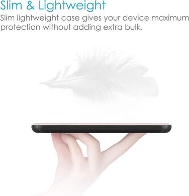 Водонепроникний чохол Fintie для Kindle Paperwhite 10 (2018) з авто-ввімкненням/вимкненням, квітка гібіскус (рожеве золото)