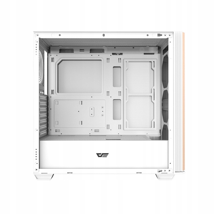 Корпус для комп'ютера darkFlash DS900WS Midi Tower ATX, білий, ігровий, зі скляною панеллю