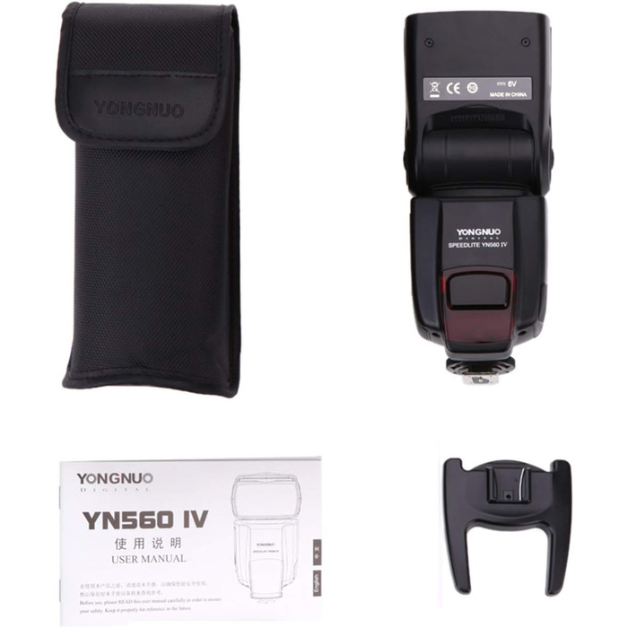 Yongnuo YN560 IV: Бездротовий спалашок для камер Canon, Nikon, Sony - GN58