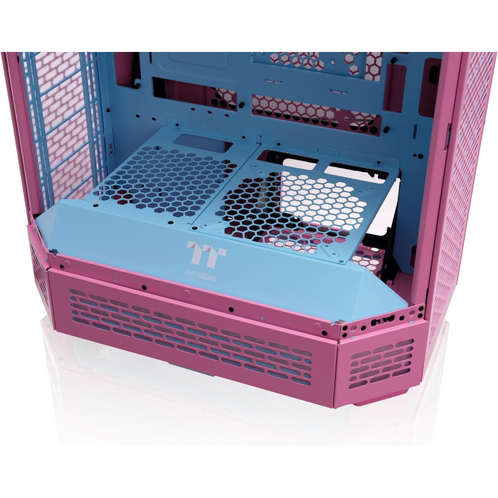 Корпус ПК Thermaltake The Tower 600 ATX Mid-Tower з вертикальним дизайном, USB-C, білий (Bubble Pink)