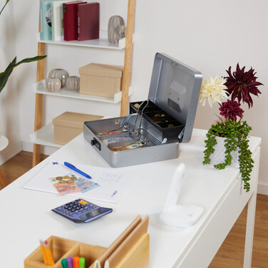Relaxdays Combination Lock Cash Box
