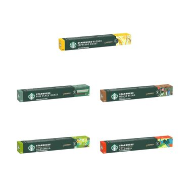 Кавові капсули Starbucks Blonde Espresso Roast для Nespresso, набір 10х10 (100 капсул)