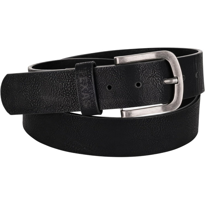 Джинси чоловічі Wrangler Texas Regular Fit Authentic Straight Darkstone + Чорний ремінь 34W/32L