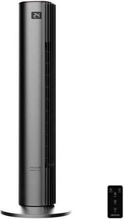 Турбовентилятор Cecotec EnergySilence 9090 Skyline, 76 см, білий, з пультом керування та дисплеєм