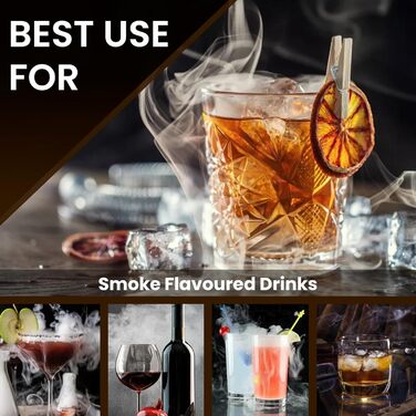 Тріски для коктейльного смокера, 12 смаків, натуральні тріски для приготування напоїв, Bourbon, Whiskey, кулінарні тріски, подарунок для чоловіка