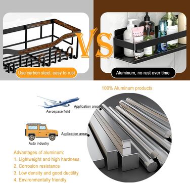 Алюмінієвий кухонний органайзер для ванної кімнати, 30 см, 2 шт., настінний, самоклеючий, 2 яруси