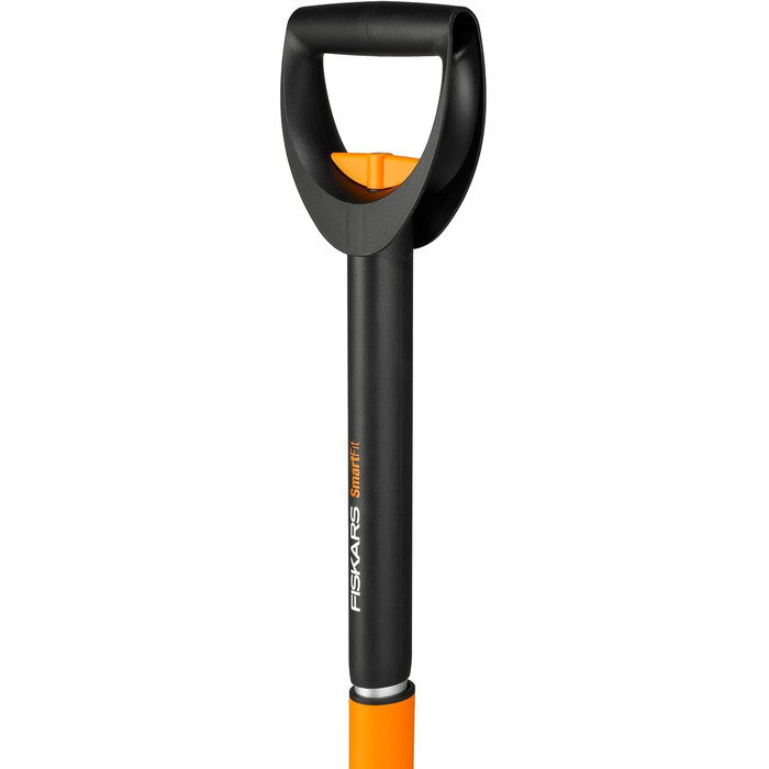Телескопічний видаляч бур'янів Fiskars Smart-Fit 1-1,19 м, нержавіюча сталь, пластиковий руків'я, чорний/помаранчевий, 1020125
