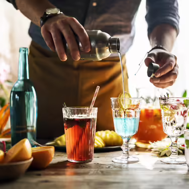 Relaxdays Stainless Steel 5-Piece Cocktail Set
