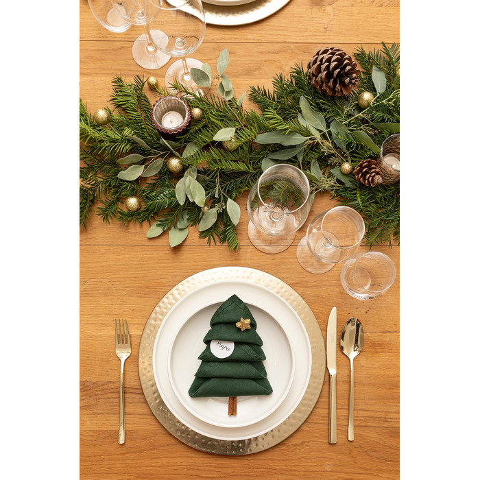 MÄSER Vada: Набір тарілок для 4 осіб, 12 шт. (Скандинавський дизайн, міцна порцеляна)