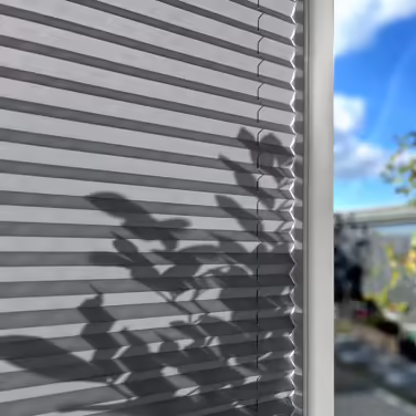 Custom Rollmayer Pleated Blinds, Drill-Mount Pleated Blinds, 14 Colors, 3 Profile Colors, Height 150-240 cm, Width: 25cm-120cm, Pleated Roller Shade Folding Blind Privacy and Sun Protection for Windows and Doors
