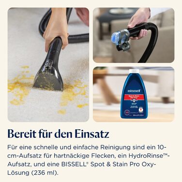 Портативний мийник для килимів Bissell SpotClean Mini 41491 - для дому, авто, човнів та диванів