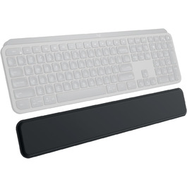 Підставка для зап'ястя Logitech MX Palm Rest Graphite - для клавіатур MX Keys, преміум-матеріал