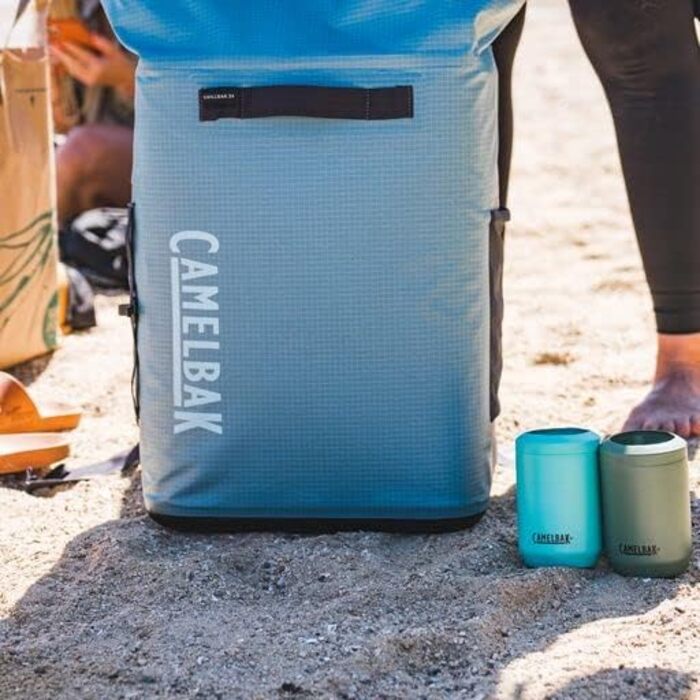 CamelBak Horizon Can Cooler, Insulated Stainless Steel (Coastal, 350ML)