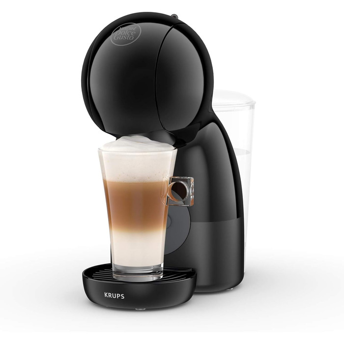 Кавомашина NESCAFÉ Dolce Gusto Piccolo XS by KRUPS, 15 бар, 0.8л резервуар, антрацит, KP1A3B
