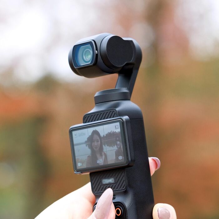 Набір магнітних фільтрів JJC 6в1 для DJI Osmo Pocket 3: ND8, ND16, ND32, ND64, ND256 та CPL поляризаційний фільтр для екшн-камери