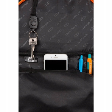 Шкільний рюкзак Coolpack Loop Black, 3 відділення