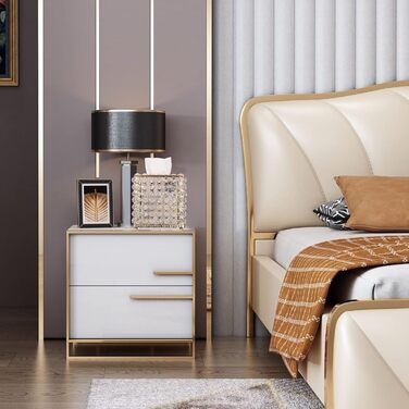SUMTree Kristall Tissue Box, square, for household use, napkin organizer for dining room, bathroom, bedroom, vanity countertop, Gold