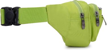 Водонепроникна поясна сумка для чоловіків та жінок, спортивна, для бігу, трекінгу, велосипедна, для ножа та туристичного інструменту (Зелена)