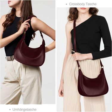 Сумка жіноча GSenhui Y2K через плече, червона (м'яка екошкіра)