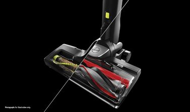 Бездротовий пилосос Hoover H-Free 500 Pets: потужний, без мішка, для видалення шерсті тварин, LED, паркування, 30 хв роботи