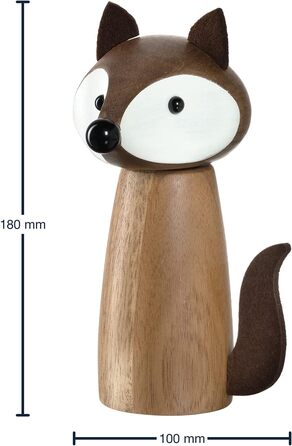 Млинок для спецій дерев'яний LEONARDO HOME 018698, коричневий, Fuchs